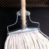 Tongxinjie wooden pole cotton yarn screw clamp mop, floor mop, mopping cloth mop, cotton yarn mop cleaning products BSJ Item Picture